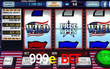 Slots online da 999e bet com jackpots progressivos